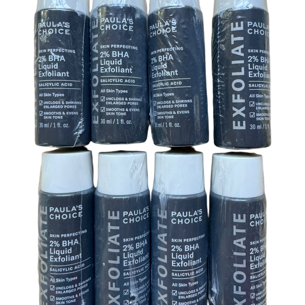 Lot of 8 Paula’s Choice 2% BHA Liquid - 8x 1 oz - Ex: 7/26